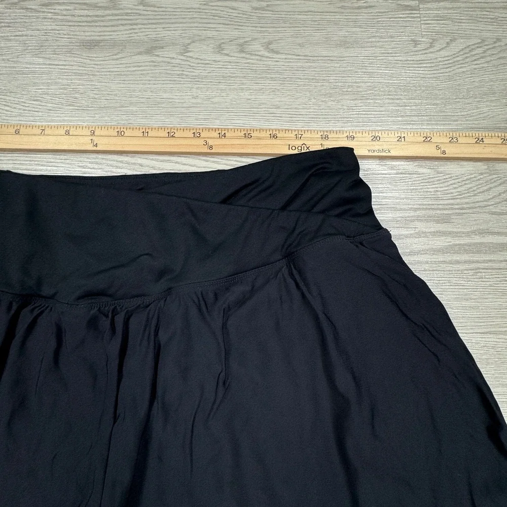 Torrid Women's Skort Active Crossover Waistband Black Size 3 Plus Athletic Skirt